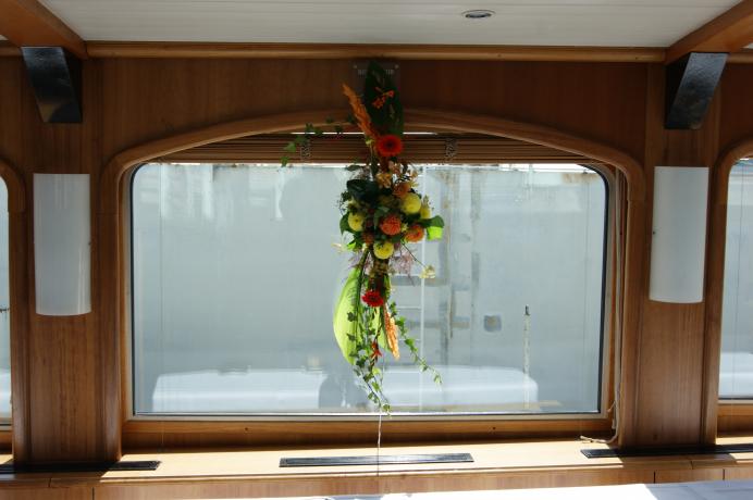 Décoration sur le bateau le Lavaux N° 30