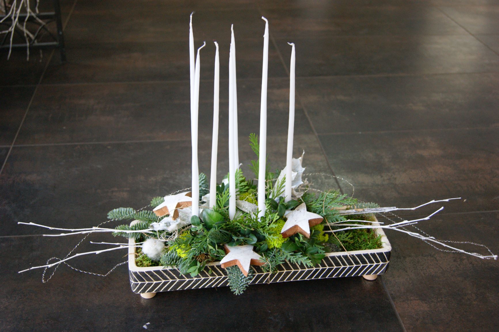 Arrangement de bougies N° 36