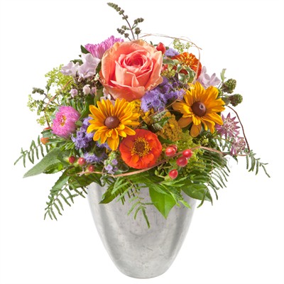 Petit messager fleuri ( sans vase )  N° 2