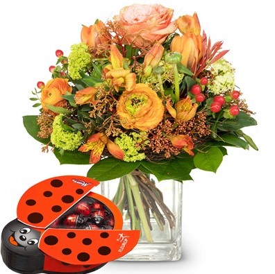 Le réveil du printemps avec coccinelle en chocolat N°26 Pour Homme