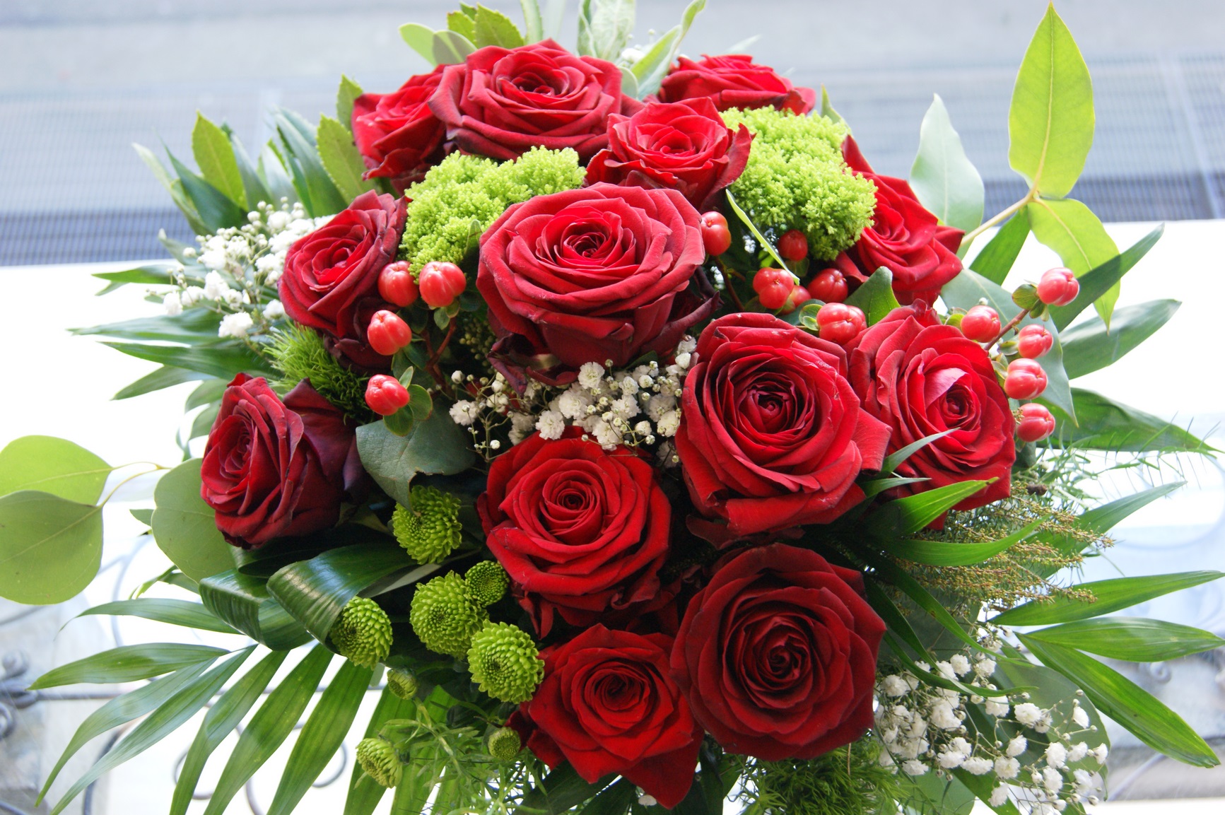 Bouquet de roses rouges N° 3