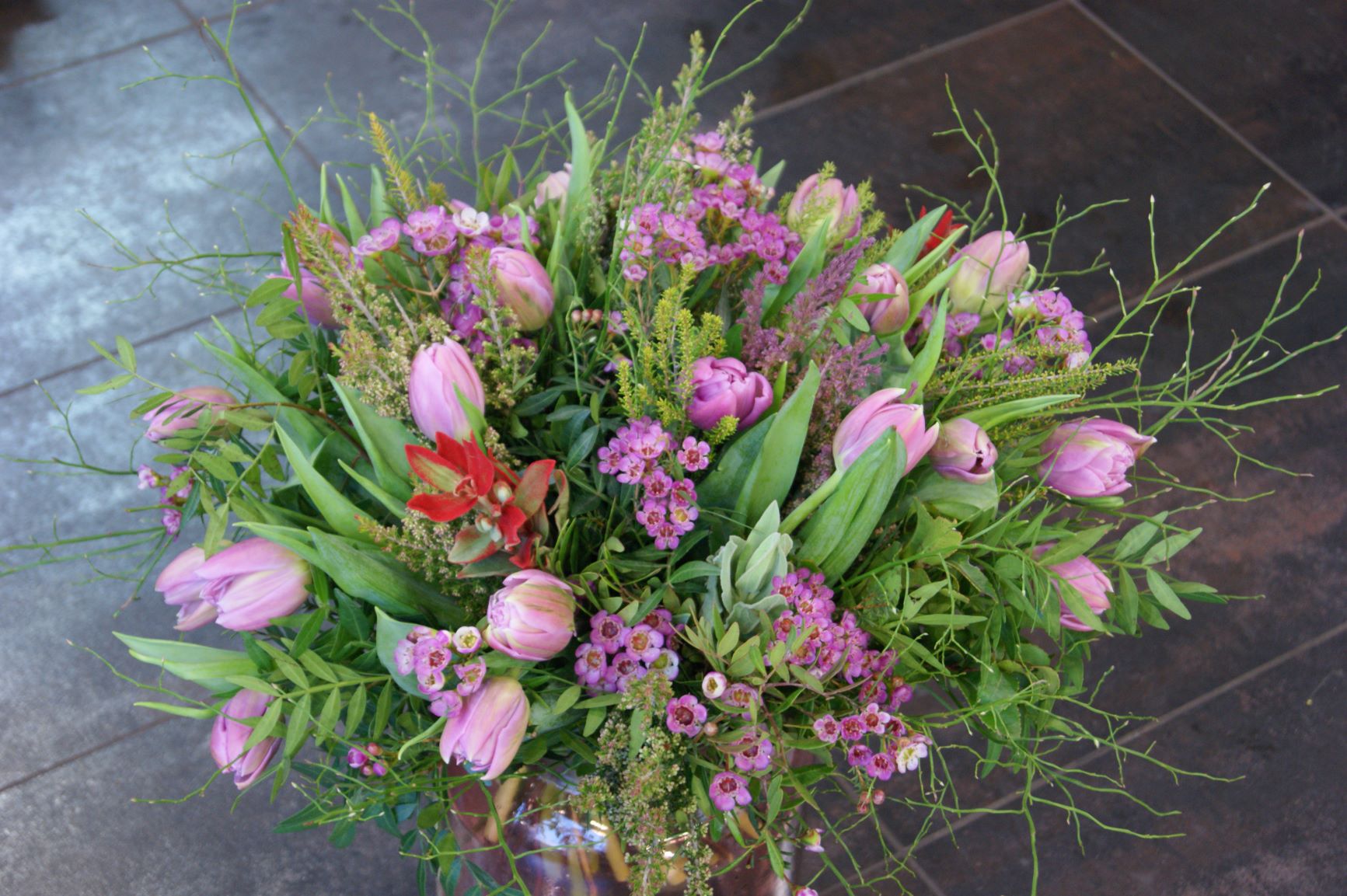 Bouquet de tulipes N° 1