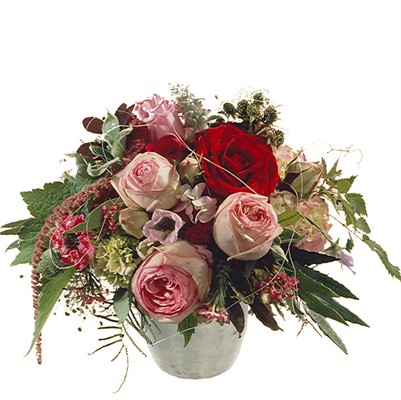 Poésie avec des roses (sans vase ) N°1