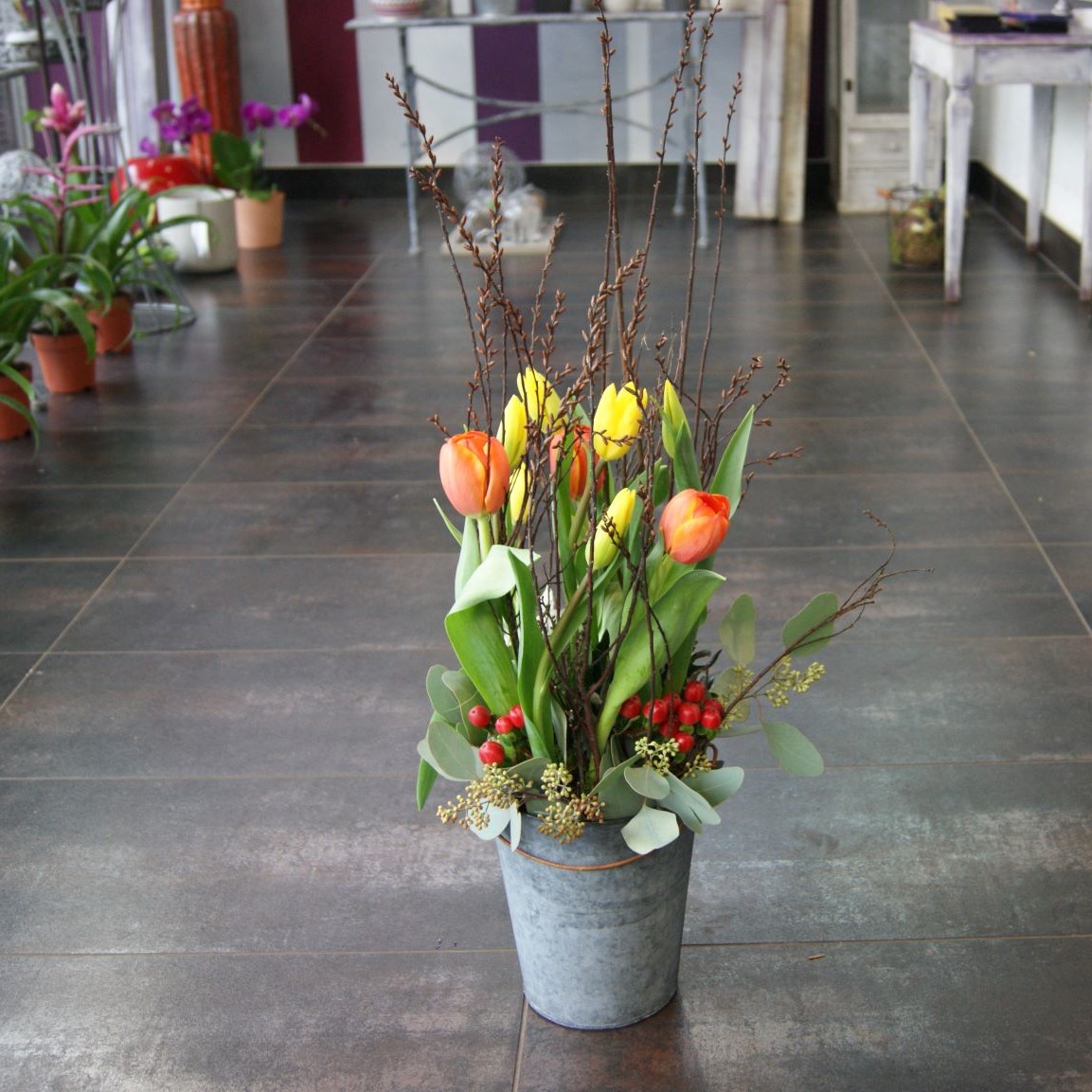 Arrangement de tulipes N° 8