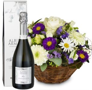 Charmant panier d’été avec prosecco Albino Armani DOC Extra Dry (75 cl) N°20