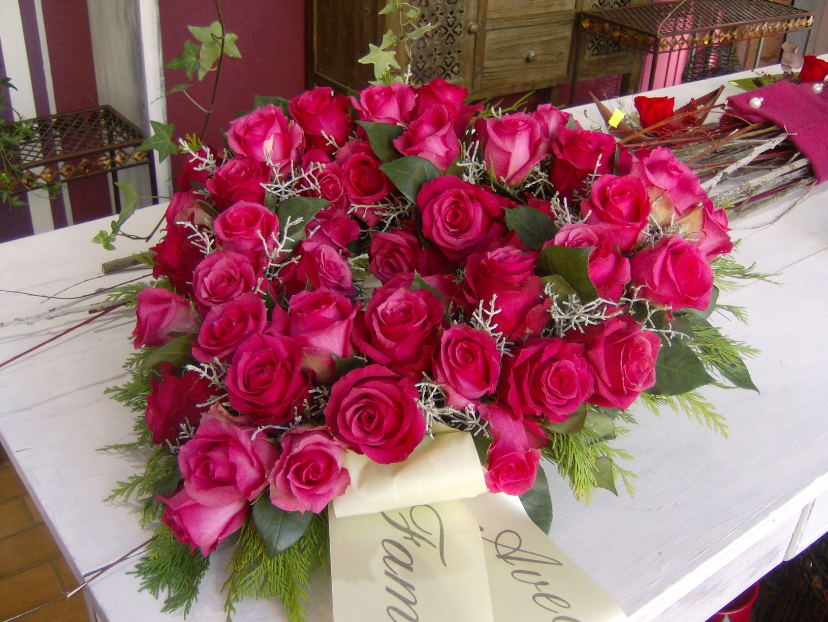 Cœur roses Pink N° 27